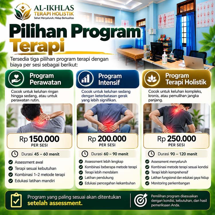 Pilihan Program Terapis